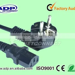 2016 Hot Selling OEM European AC Power Supply Cord Computer Cable thumbnail-1