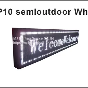 P10 LED Display Module 320*160mm 32*16 Pixels Waterproof High Brightness for Text Message Led Sign thumbnail-2