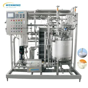 Automatic Milk Pasteurizer Machine-Milk Processing Equipment-Milk Pasteurization Sterilization Machine for Sale thumbnail-2