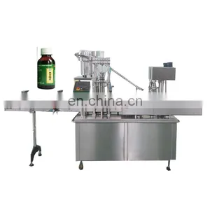 Oral Liquid Used Bottle Syrup Filling Machine For Sale thumbnail-4