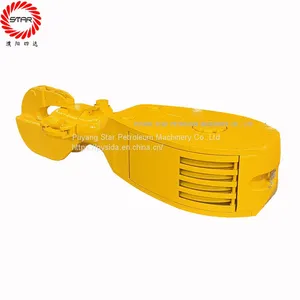 Sell Oilfield Well Drilling Rig Part Drilling Floor Equipment Wire Rope Lifting Device Traveling Block and Hook thumbnail-4
