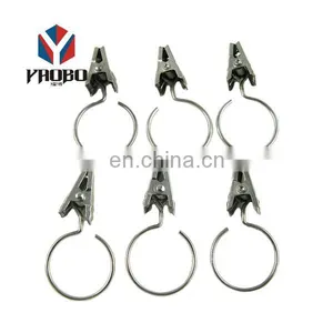 Good Material Hook Curtain Rod Clip Round Ring For Window Accessories thumbnail-4