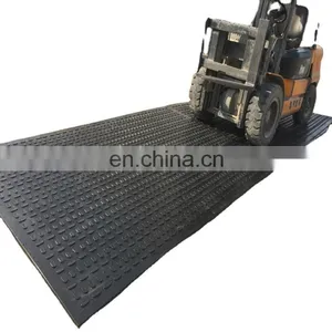 4x8 Plastic Uhmwpe Hdpe Sheet Temporary Grounding Mat Protection Track Road Sheets thumbnail-1