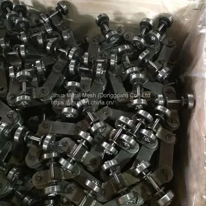 Heavy Duty Roller Chain Transmission Chain Types Live Roller Conveyor thumbnail-3