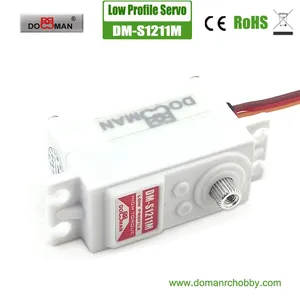 DM-S1211M Metal Gear Digital 12kg Low Profile rc Servo thumbnail-4