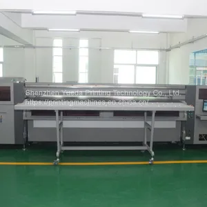 3.2m 10ft Ricoh Kyocera Printheads UV Roll to Roll Flatbed Printer thumbnail-5