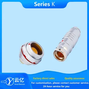 Compatible With AVIC 2K Waterproof Connector Metal Circular Push-pull Self-locking TGG Plug ZGG Socket thumbnail-4