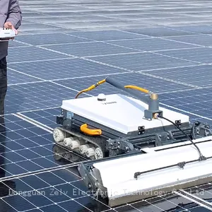 Robot De Limpieza Paneles Solares Solar Panel Cleaner Robot Price Solar Energy Solar Farm thumbnail-2