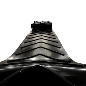V Patterns C5 C32 Herringbone Rubber Conveyor Belt thumbnail-1