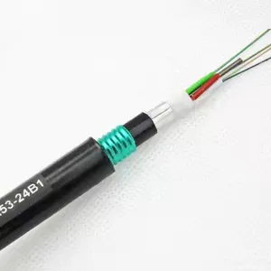 Stranded Loose Tube Armored Cable Duct 36 Core GYTA53 Single Mode Fiber Optic Cable OS2 G652D Outdoor Cable thumbnail-2