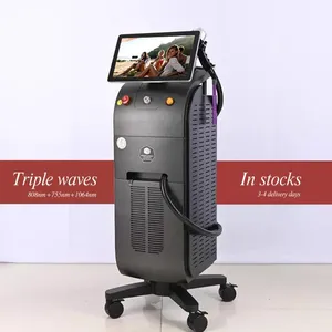 2024 Best Sales Laser Removal Machine for All Skin Types 808nm Ice Skin Rejuvenation Diode Laser Hair Removal 808 1064 755nm thumbnail-1