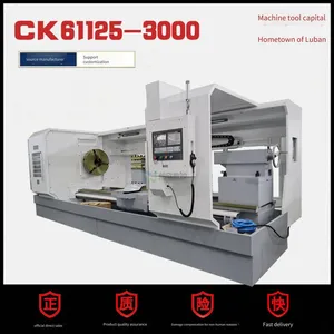 Cnc Lathe Ck61125x3000 Cnc Horizontal Lathe With Japanese Lead Screws and 755 Widened Guide Rails thumbnail-1