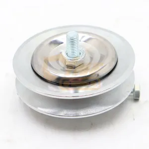High Quality B Slot Zx200 Air Conditioner Excavator Belt Tensioner Pulley 4346770 for Hitachi thumbnail-1