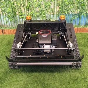 Steep Slopes Grass Maintenance Factory Direct Sales Vigorun 800mm Cutting Width Radio Controlled Tracked Grass Trimmer thumbnail-4