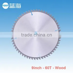 9''-60T High Sharpness TCT Wood Cutting Steel Circular Saw Blade thumbnail-1
