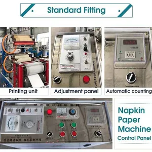 Automatic 1/4 Folding Paper Napkin Making Machine thumbnail-4