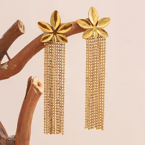Fashion Jewelry Stainless Steel Earrings for Boutiques Retail Ready Packaging Custom Logo Direct Wholesale thumbnail-1