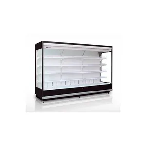 Supermarket Display Air Curtain Cabinet / Split Vertical Air Cabinet / Fruit and Vegetable Display Cabinet thumbnail-1