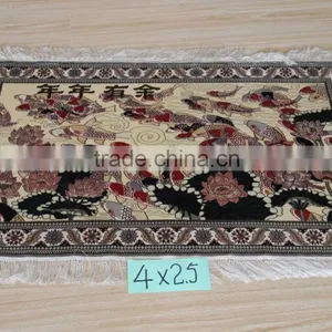 Hot Sale! 2015 Handmade Silk Carpet Stock/high Quality Shaggy Tapestry thumbnail-3