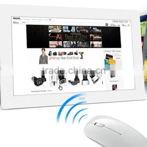 10.1inch WIFI HD TFT-LCD Digital Photo Frame Clock MP3 MP4 Video Player With Remote Desktop Support Mouse Control Andorid thumbnail-1