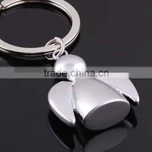 Robot Zinc Alloy Ultra Marines White Doll Pendant Metal Keychain thumbnail-1