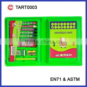 COLOR CRAYON SET WITH COLORING BOOK thumbnail-1