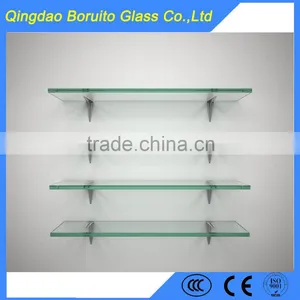 3-12mm Irregular Bathroom Corner Shelf Glass thumbnail-6