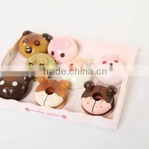 Wooden Animal Bread, Kids Kitchen Toy for Mother Garden thumbnail-1