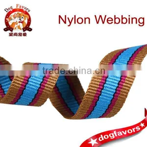 Multi Color Pattern Webbing,Polyester Plain Mixed Color Webbing. thumbnail-1