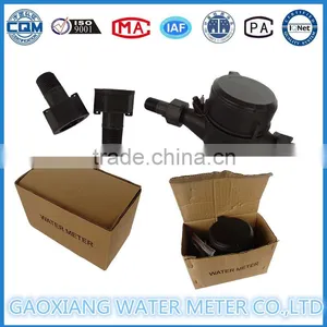 Multi Jet Dry Dial Nylon Plastic Water Meter With PN16 ISO4064 thumbnail-1