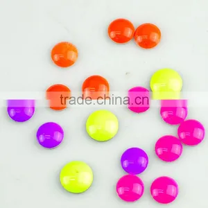 Florescent Hot Fix Neon Studs, Neon Hot Fix Dome Studs thumbnail-1