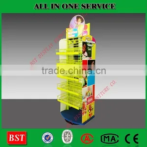 4 Tier Metal Fruit Vegetable Display Racks & Display Shelf thumbnail-3