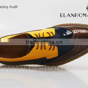 Genuine Leather Fashion Shoe Elevator Shoes for Men Wholesale thumbnail-3