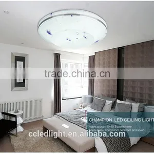 White Circles Ceiling Light Acrylic Art Design thumbnail-3