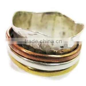 925 Sterling Silver Jewelry,Hammered Jewellery,Wholesale thumbnail-1