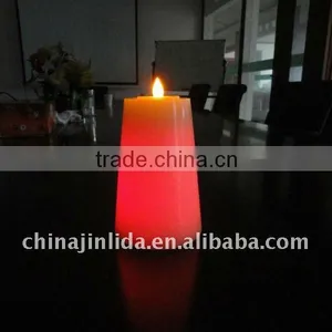 Flameless Candle,holiday Led Candle,scented Candle With Timer ,color Changing Led Candle,blow On/off thumbnail-2