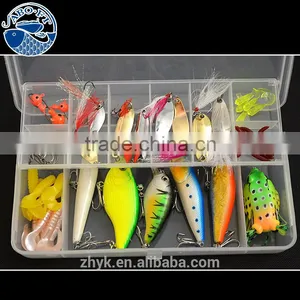 2016 Wholesales Price Best Sell Hard and Sequins Soft Fishing Lure Mixed Fishing Lure thumbnail-4