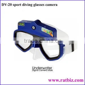 Waterproof 720P HD Sports Diving Glasses Camera 30M Underwater HD 720P (1280*720@30 Frame) HD Video Recording thumbnail-2