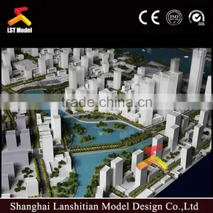 1:2000 Scale City Plan Model for Shanghai City thumbnail-4