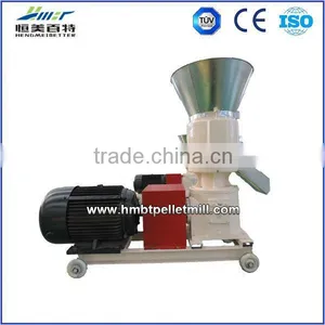 300-800 Kgs per Hour Forest Farm Used Flat Die Biomass Wood Pellet Machine thumbnail-1