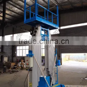 10 Meter Double Mast Lift Table/electric Lifts/ Lifting Table thumbnail-4