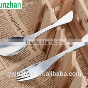 Stainless Spoon Fork Sets With Nice Design and Plastic Box Packing With Food Certificate Safe-using thumbnail-1
