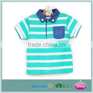 Handsome Stripe Kid's T-shirt Boy T-shirt Cheap Price thumbnail-1