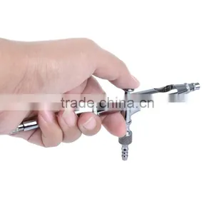 New 0.2&0.3mm Dual Action 0.5cc Airbrush Gun for Nail Paint Art Drawing AS-42 thumbnail-1