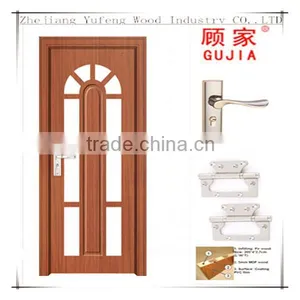 Pvc Plastic Interior Glass Door thumbnail-1