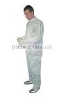 Coverall With Collar 100% Spunbond Polypropylene thumbnail-2