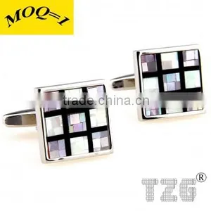 TZG02322 Shell Cufflink thumbnail-1