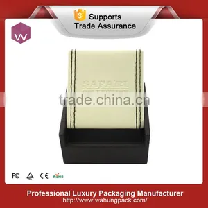 Elegant Leatherette Cufflink Box Wholesale thumbnail-2
