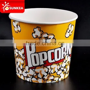 32oz High-quality Paper Popcorn Cups, Popcorn Buckets in China thumbnail-1