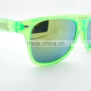 Gold Mirro Sunglasses Custom Logo Sunglasses 2016 Supplier's Choice thumbnail-3